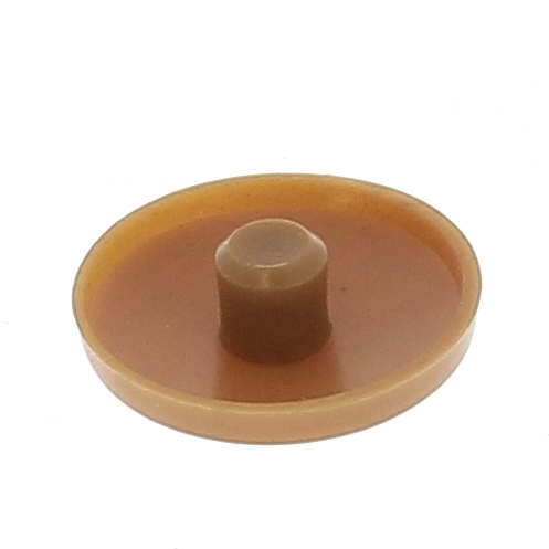 Capuchon Marron RAL 8014 pour Vis de Fixation Directe TFX pour Huisseries