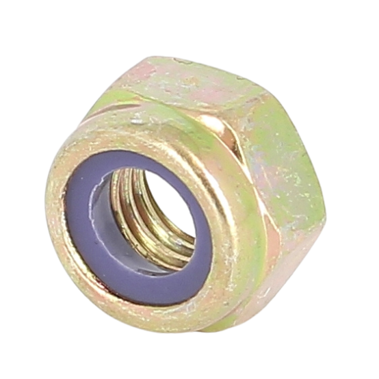 Écrou Nylstop Acier Zingué Bichromaté DIN 985