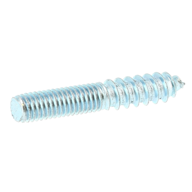 Vis Double Filet (Bois-Métrique) Acier Zingué