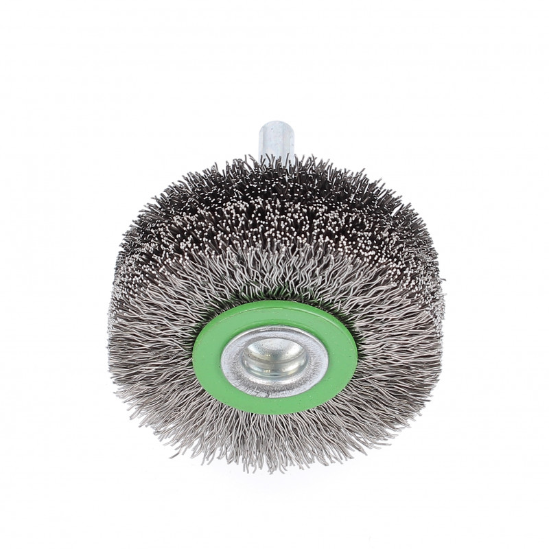 Brosse Circulaire D50x17x6 Fil Inox Ondulé 0.30 Spécial