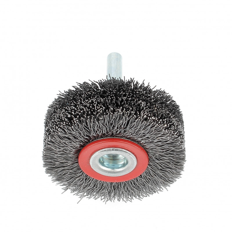 Brosse Circulaire D50x17x6 Fil Acier Ondulé 0.30 Spécial