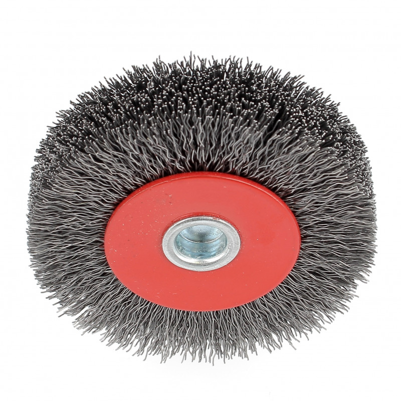 Brosse Circulaire D70x18x6 Fil Acier Ondulé 0.30 Spécial