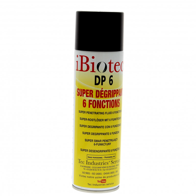 Dégrippant 6 Fonctions iBiotec en Aérosol 400 ML