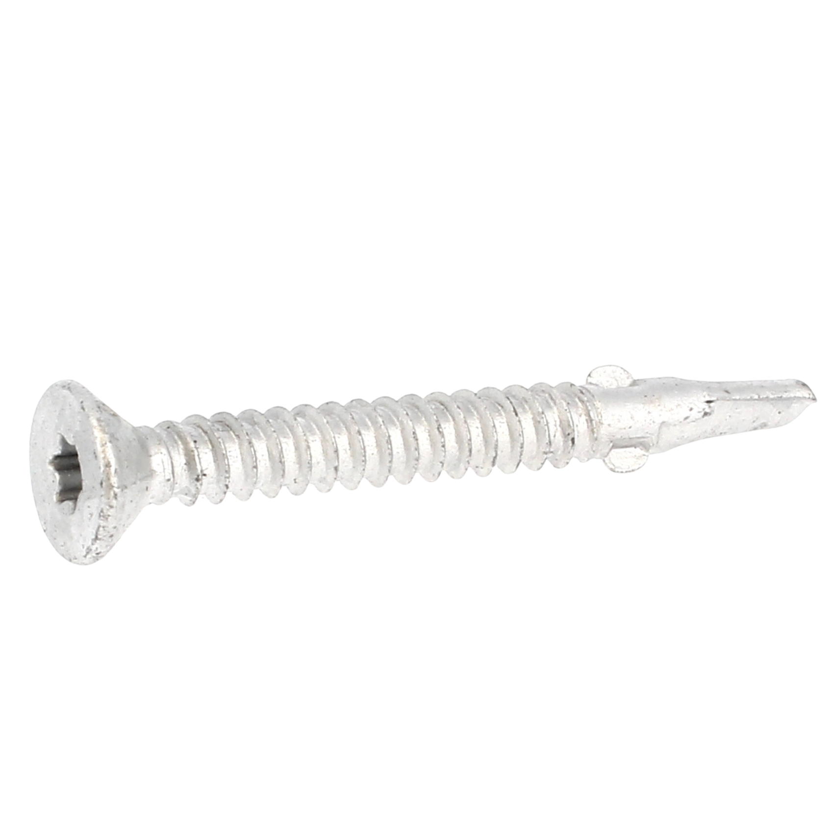 Vis Autoperceuse à Tête Fraisée Torx à Ailettes Bi-Métal Inox A2 / Acier Zingué