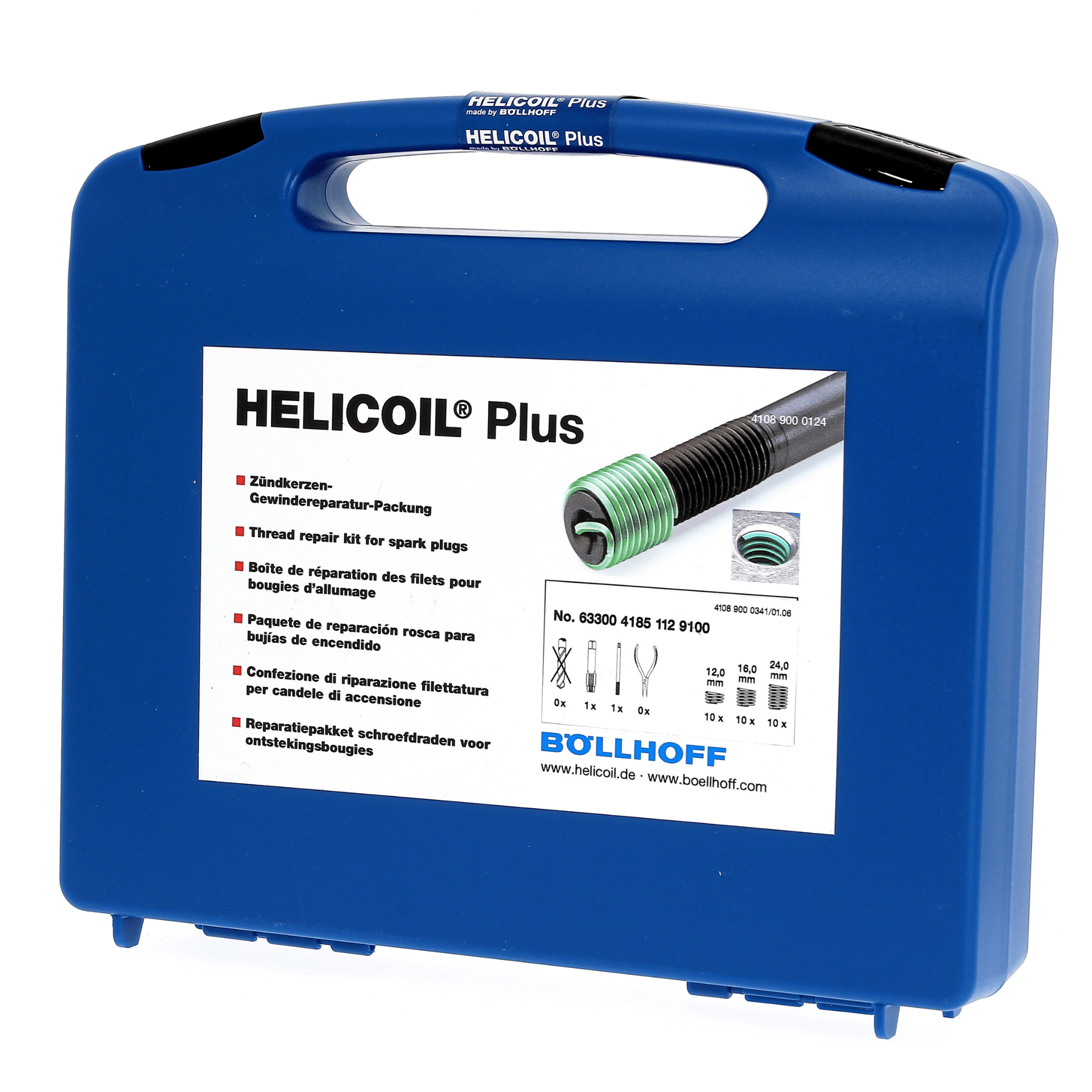 Coffret réparation filetage HELICOIL Helicoil® Plus bouchon de