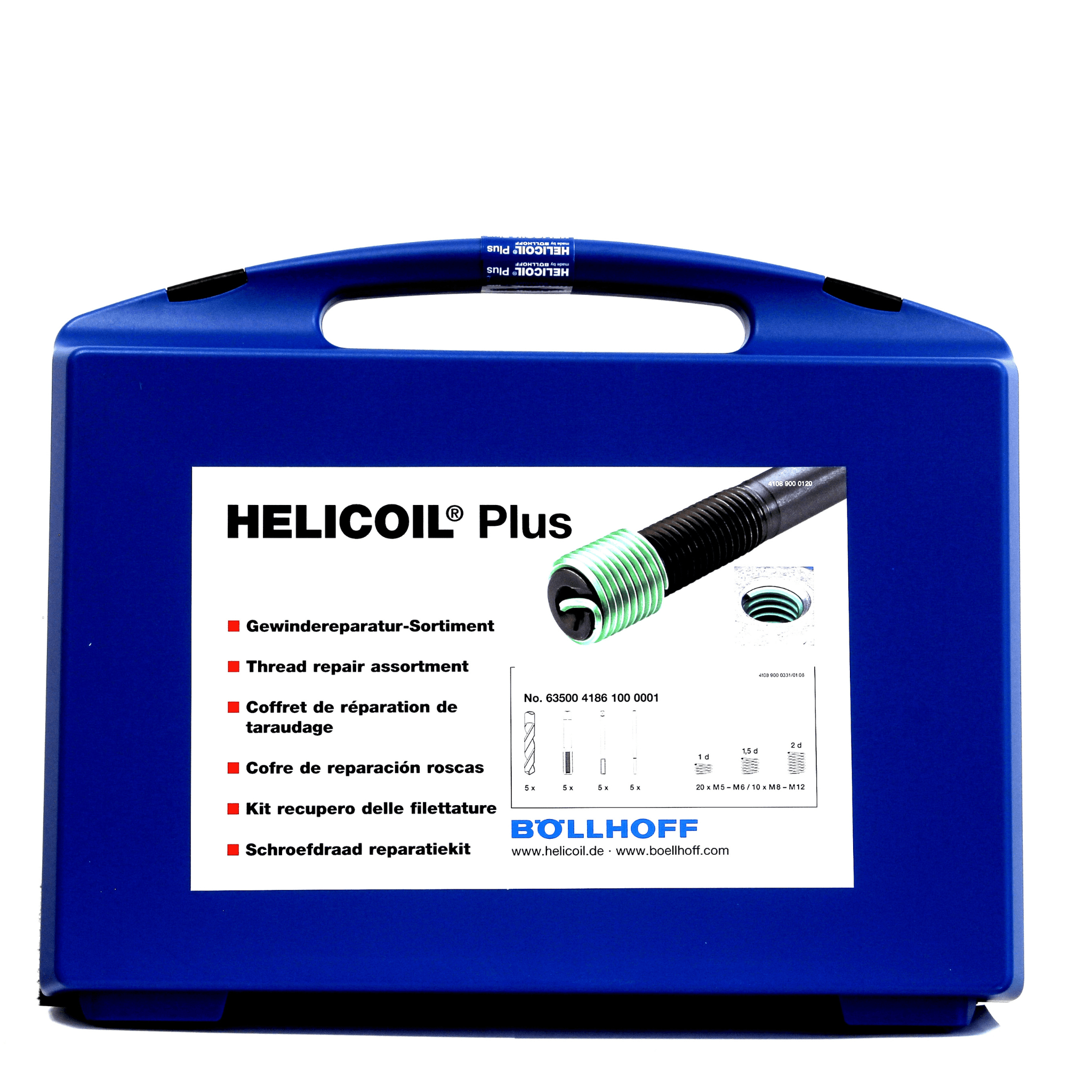 Coffret réparation filetage HELICOIL Helicoil® Plus bougies - Tonnycat