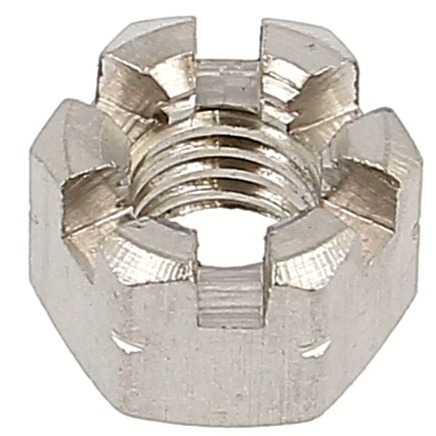 Couronnes écrous couronnes mère écrous Mère DIN 935-1 6 Acier Blank M 4 à M 64
