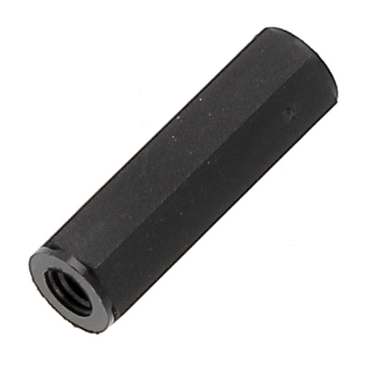 Entretoise Hexagonale Femelle/Femelle Nylon PA6.6 Noir