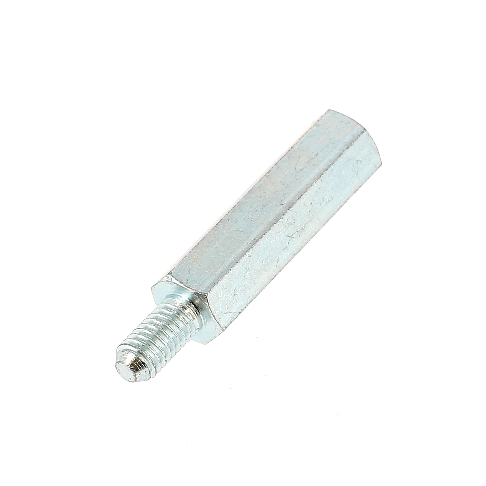 Entretoise M3 Hexagonal Laiton RS PRO, longueur 6 mm, lLongueur de goujon 8 mm 5 mm | RS