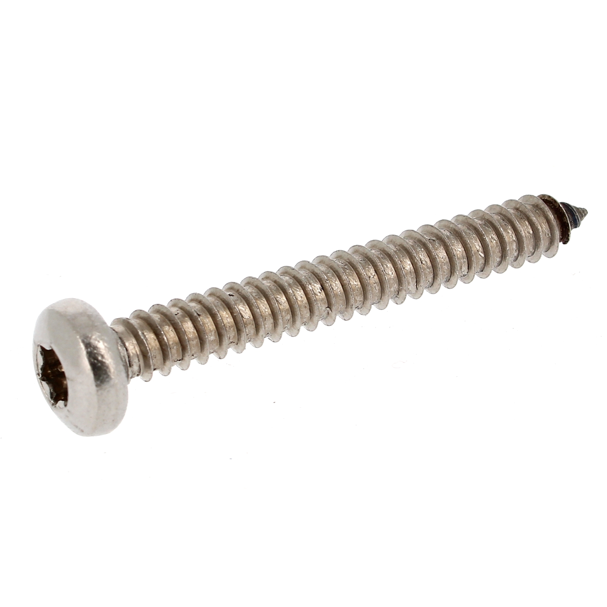 Vis Tôle Tête Cylindrique Bombée Large Torx Inox A2 ISO 14585