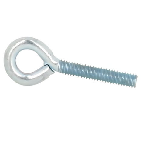 Vis à Oeillet Acier Zingué Blanc DIN 444B