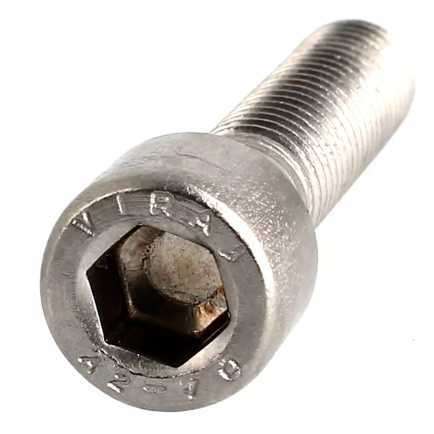 Vis à Tête Cylindrique Hexagonale Creuse Inox A2 Filetage Partiel DIN 912