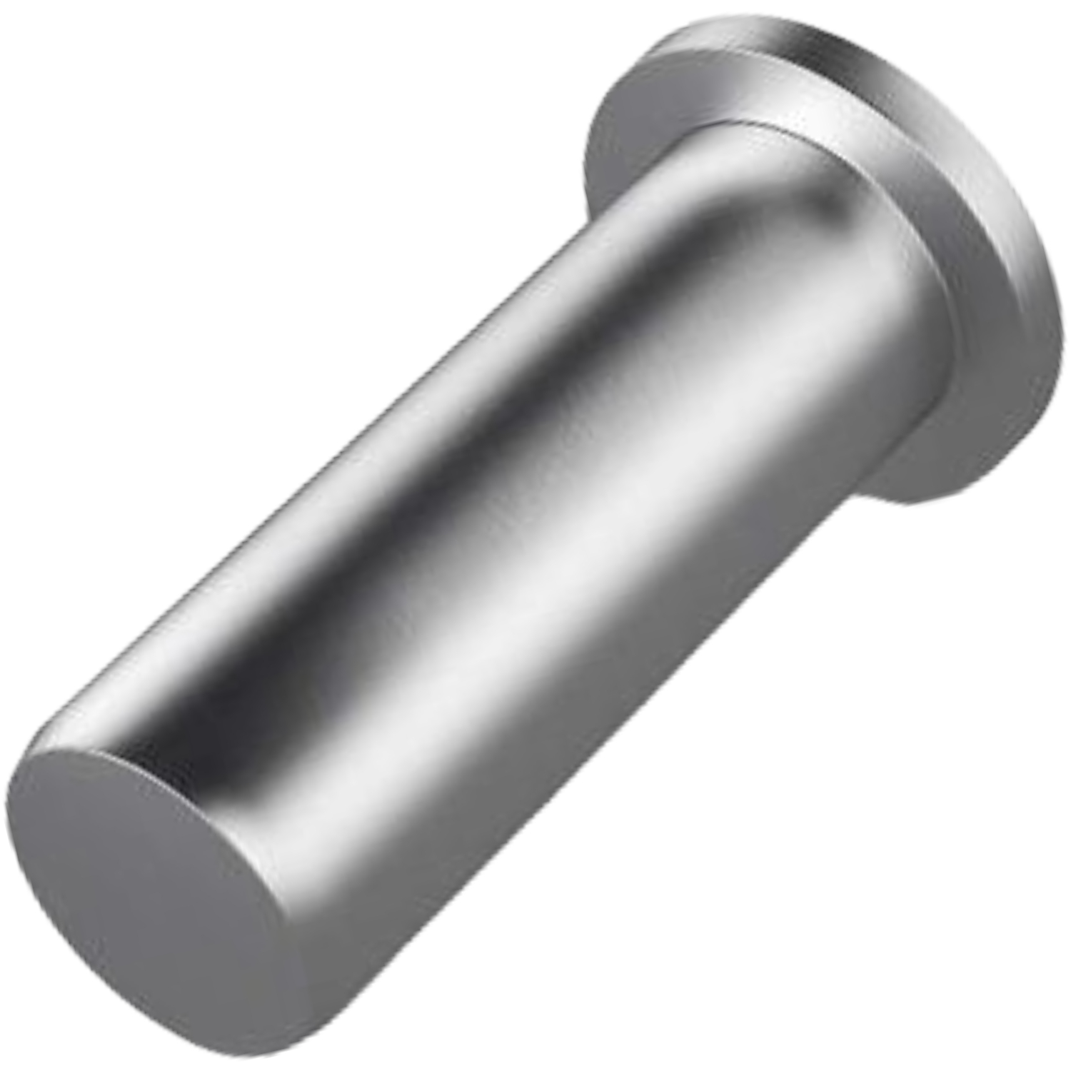 Écrou Noyé RIVKLE® en Aluminium à Fût Cylindrique Borgne (Tête Plate)
