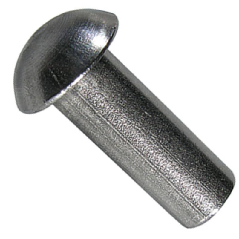 Rivet à Frapper Tête Ronde de Diamètre 8 X 40 mm - Ferronnerie