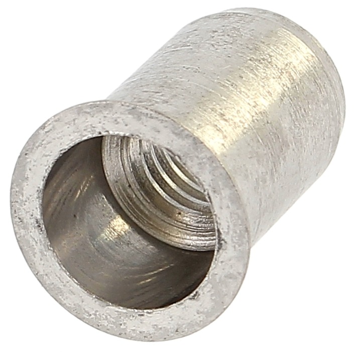 Écrou Noyé RIVKLE® en Inox à Fût Cylindrique Lisse Ouvert (Tête Fraisée)