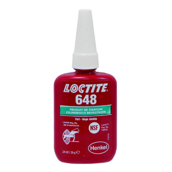 Blocpresse Loctite 648 24mL