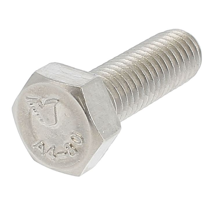 Vis à Tête Hexagonale Inox A4-80 Filetage Total DIN 933