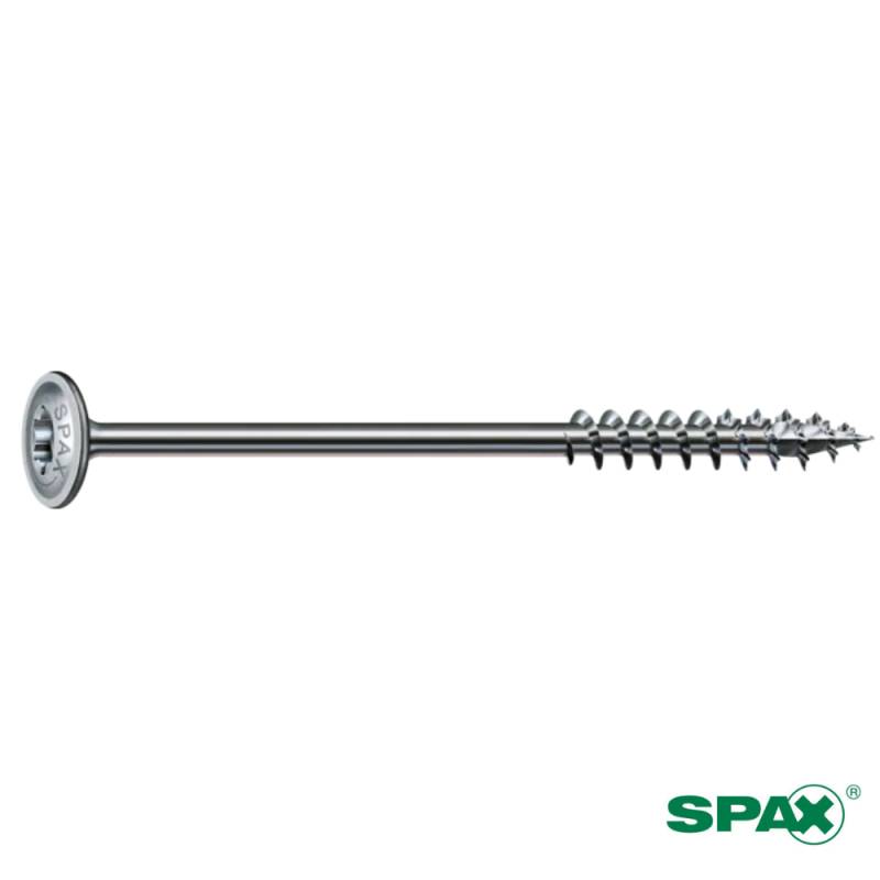 Vis à Bois SPAX à Embase Torx Acier Cémenté Trempé WIROX avec Pointe 4CUT