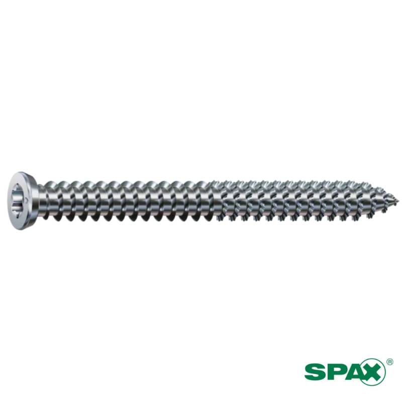 Vis Béton Tête Fraisée Torx SPAX Acier Lubrifié WIROX