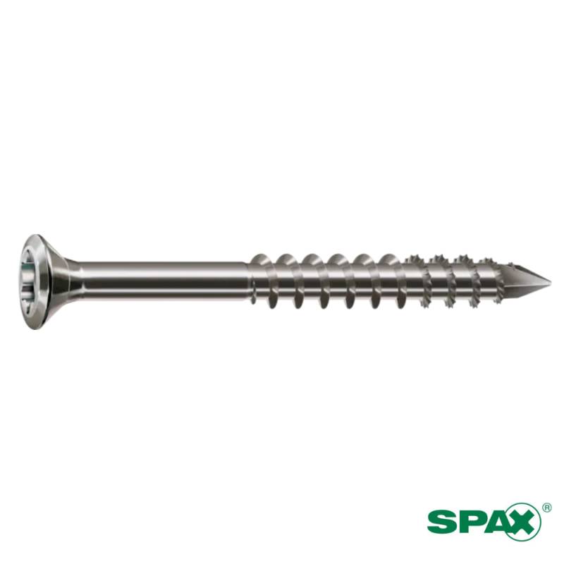 Vis pour Façade SPAX Tête Fraisée Bombée Torx Inox A2