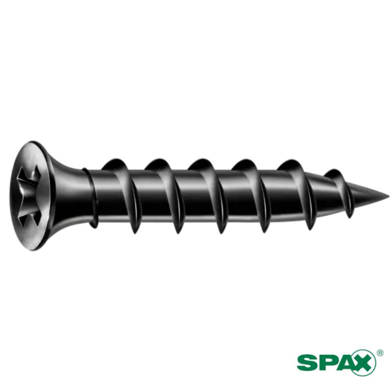 Vis Placo SPAX Tête Trompette Phillips Acier Phosphaté Noir (Placo / Placo)