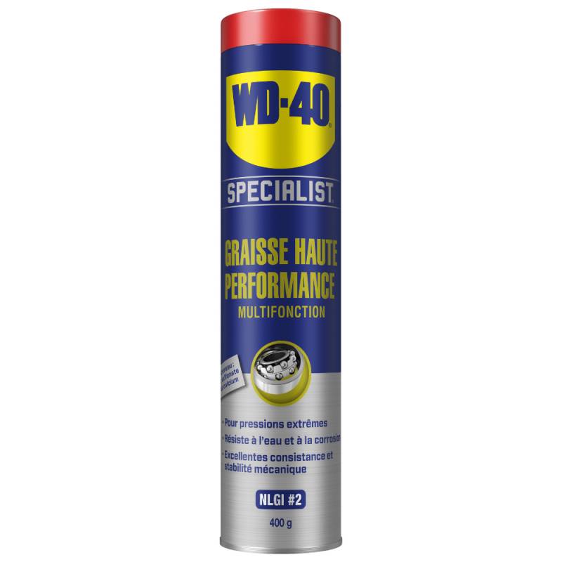 WD-40 Spécialist Graisse Haute Performance Multifonction Cartouche 400G