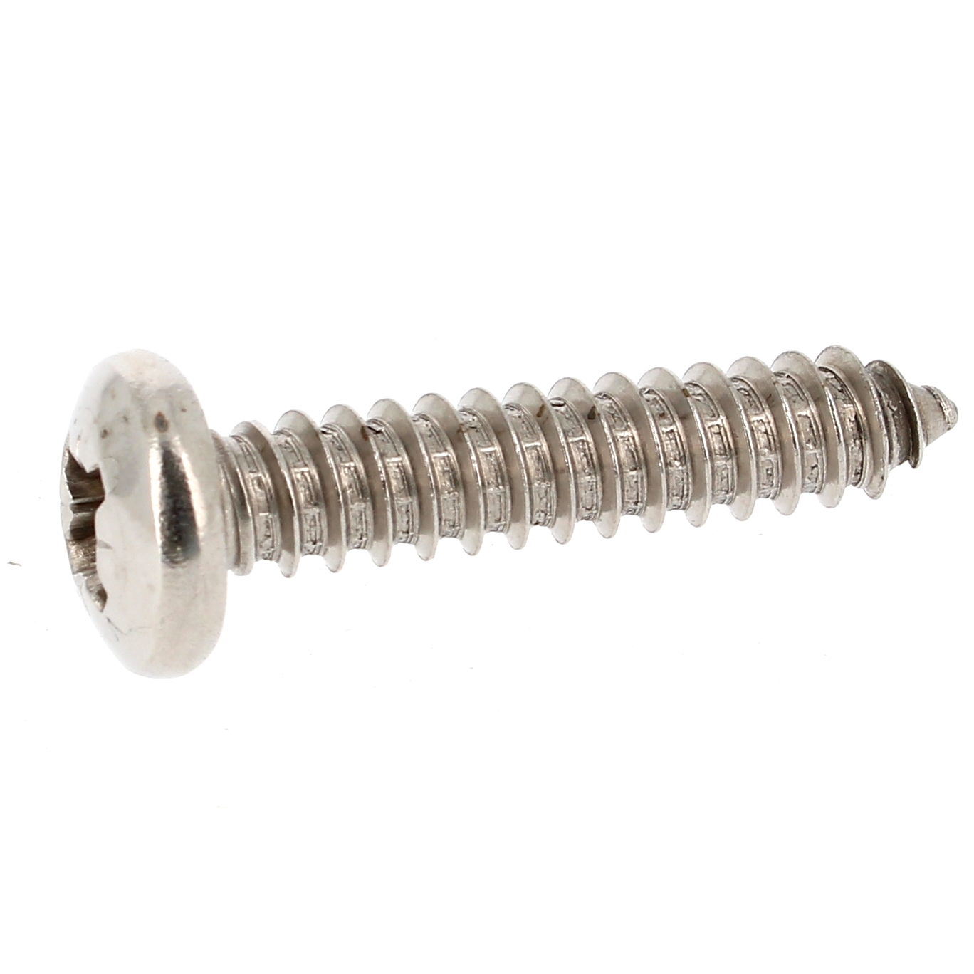 Vis Tôle Tête Cylindrique Bombée Large Pozidriv Inox A4 DIN 7981