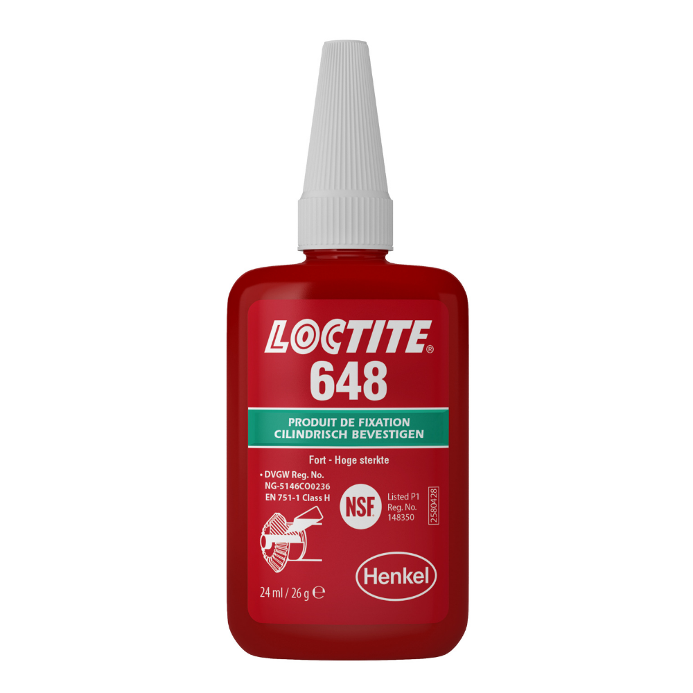 Blocpresse Loctite 648 24mL