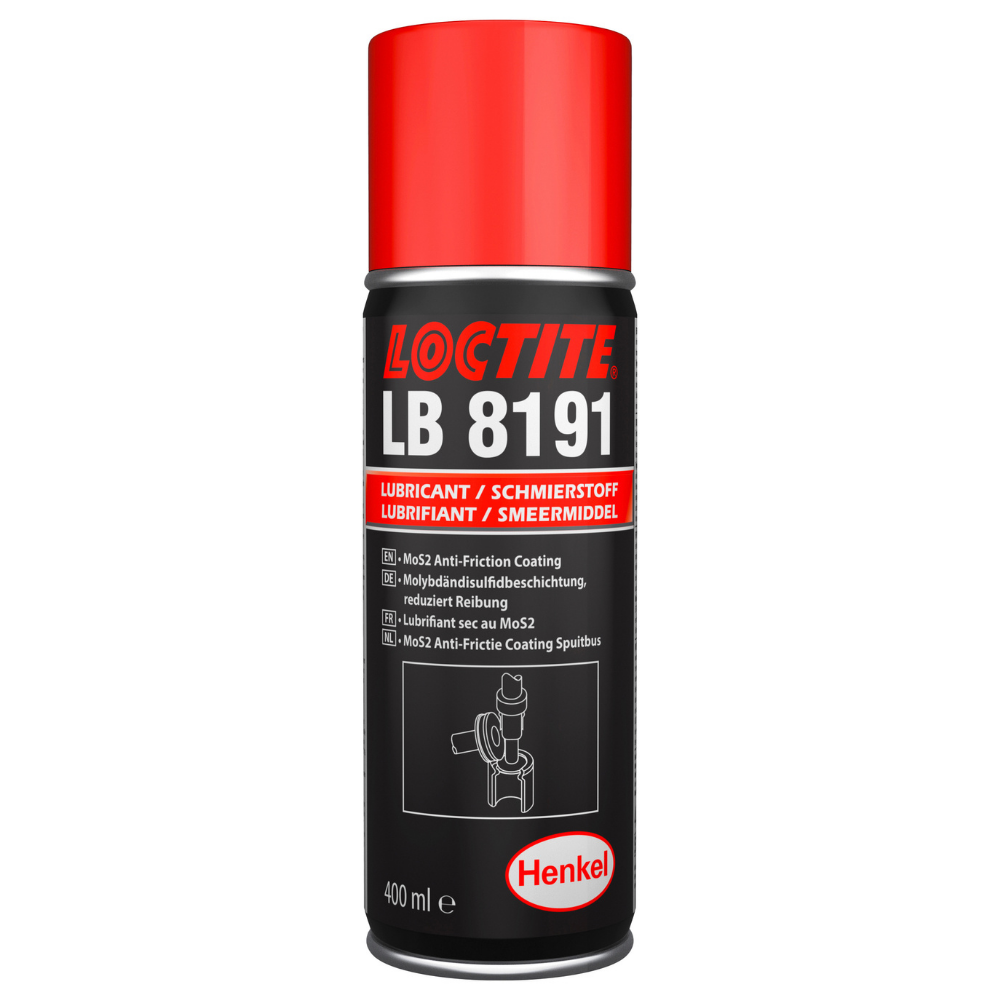 Lubrifiant Sec au MOS2 Loctite 8191 Aérosol de 400mL