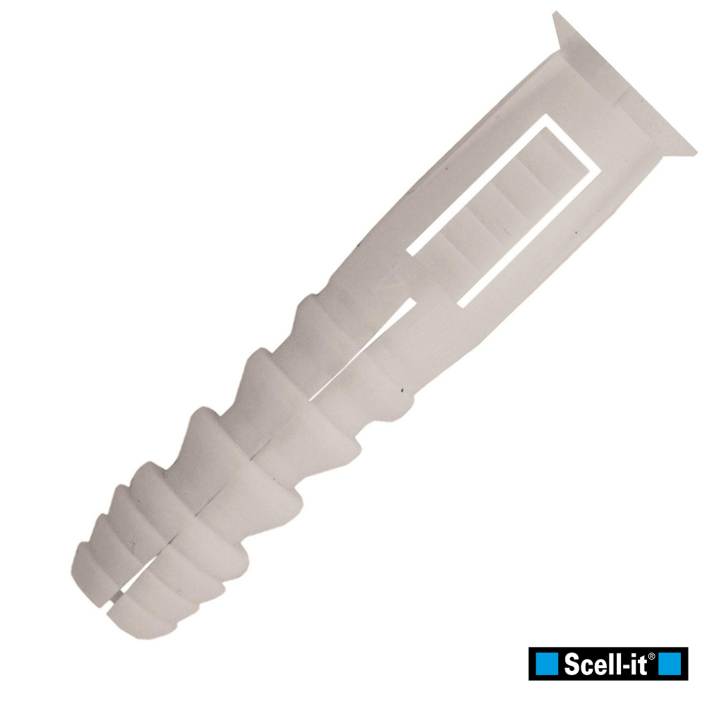 Cheville Nylon Disko avec colerette