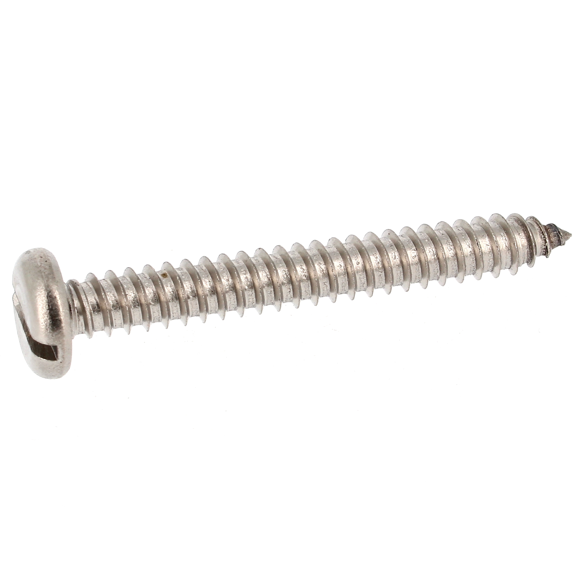 Vis Tôle Tête Cylindrique Large Fendue Inox A2 DIN 7971