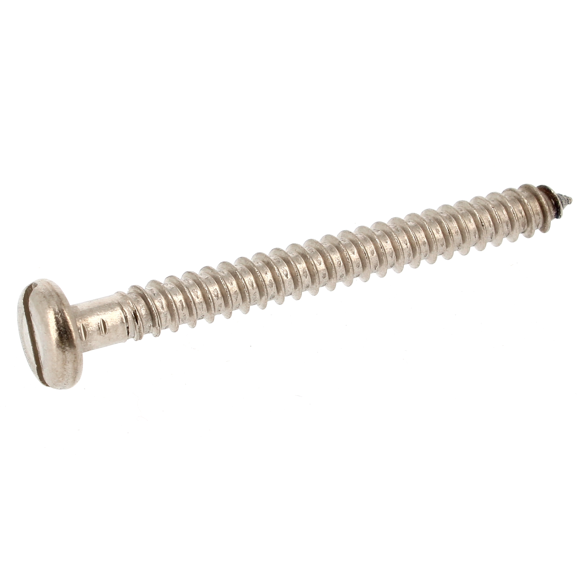 Vis Tôle Tête Cylindrique Large Fendue Inox A4 DIN 7971