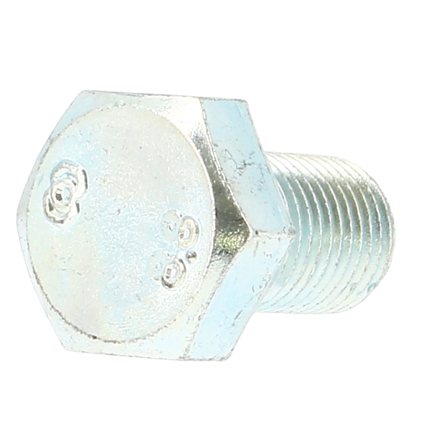 Vis à Tête Hexagonale Acier Classe 8.8 Zingué Blanc Filetage Total DIN 933