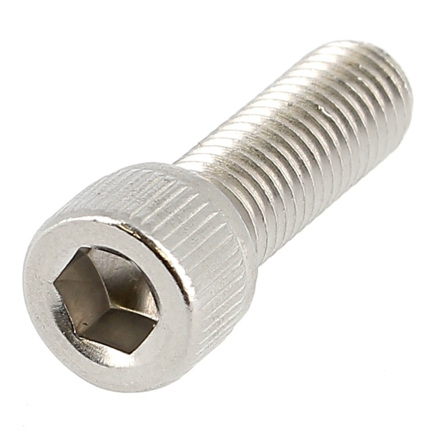 Vis à Tête Cylindrique Hexagonale Creuse UNC Inox A2 Filetage Total