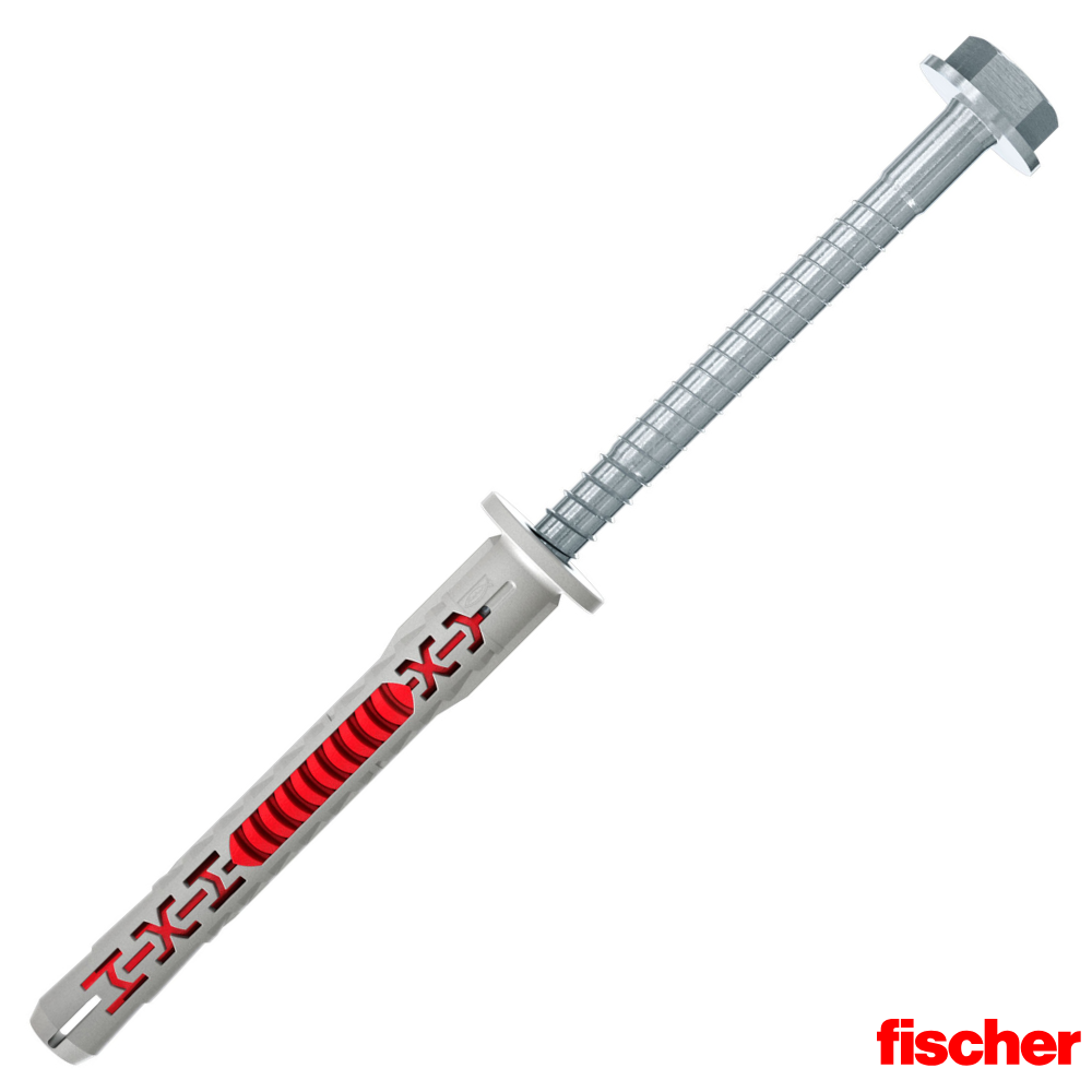 Cheville Rallongée Tous Matériaux Fischer DuoXpand FUS Tête Hexagonale