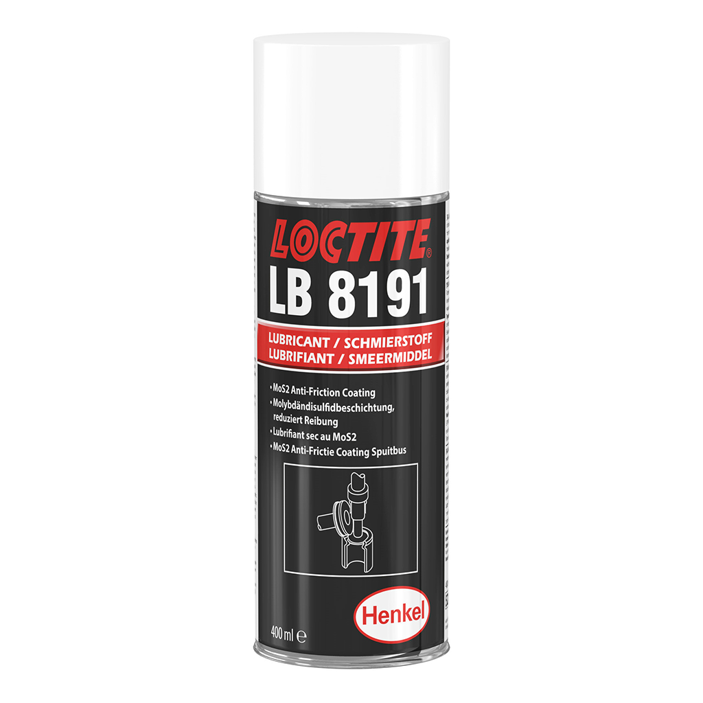 Lubrifiant Sec au MOS2 Loctite 8191 Aérosol de 400mL